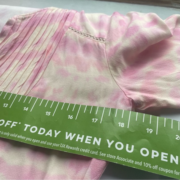 Julie Brown NYC Cool Whip Rocky Dress Pink 3/4 Sleeve Casual Resort Size Large - Picture 14 of 15